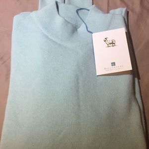 Light blue cashmere sweater